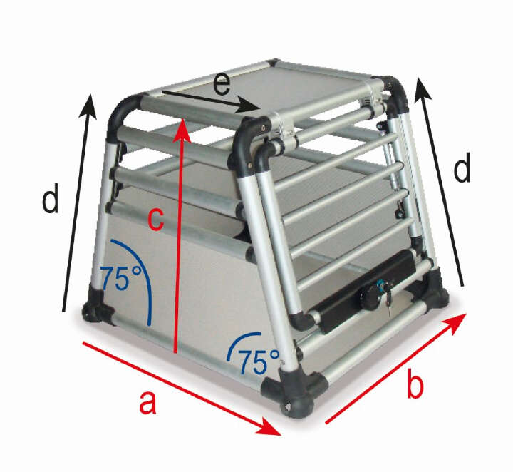 Nobby Aluminium Autotransportbox Round Corner